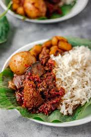 Ofada Rice & Ayamase